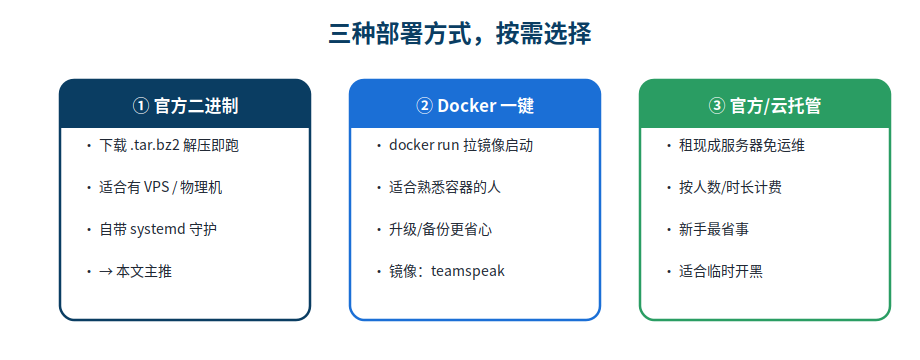 TeamSpeak 3 自建指南:从开箱到运维的实战记录-缘梦の镇